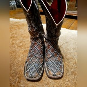 Macie bean patchwork boots
